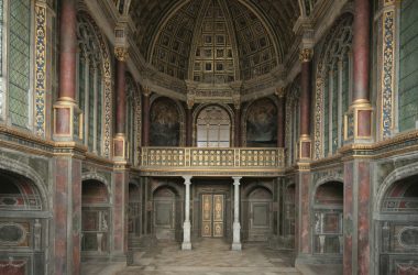 Chapelle haute St Saturnin - Château de Fontainebleau