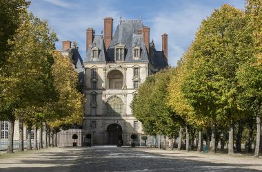 Allée de Maintenon du château de Fontainebleau