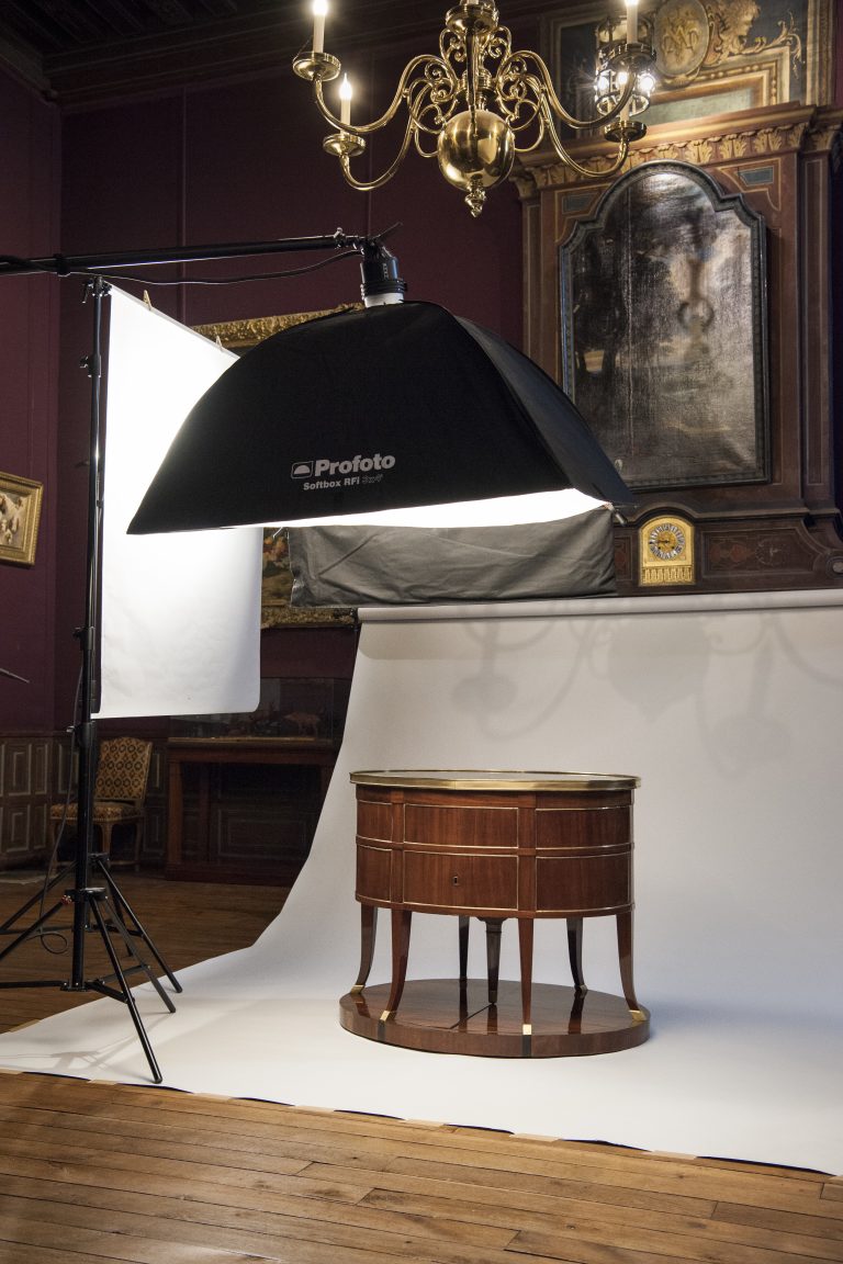 Campagne photographique des collections et décors du château de Fontainebleau