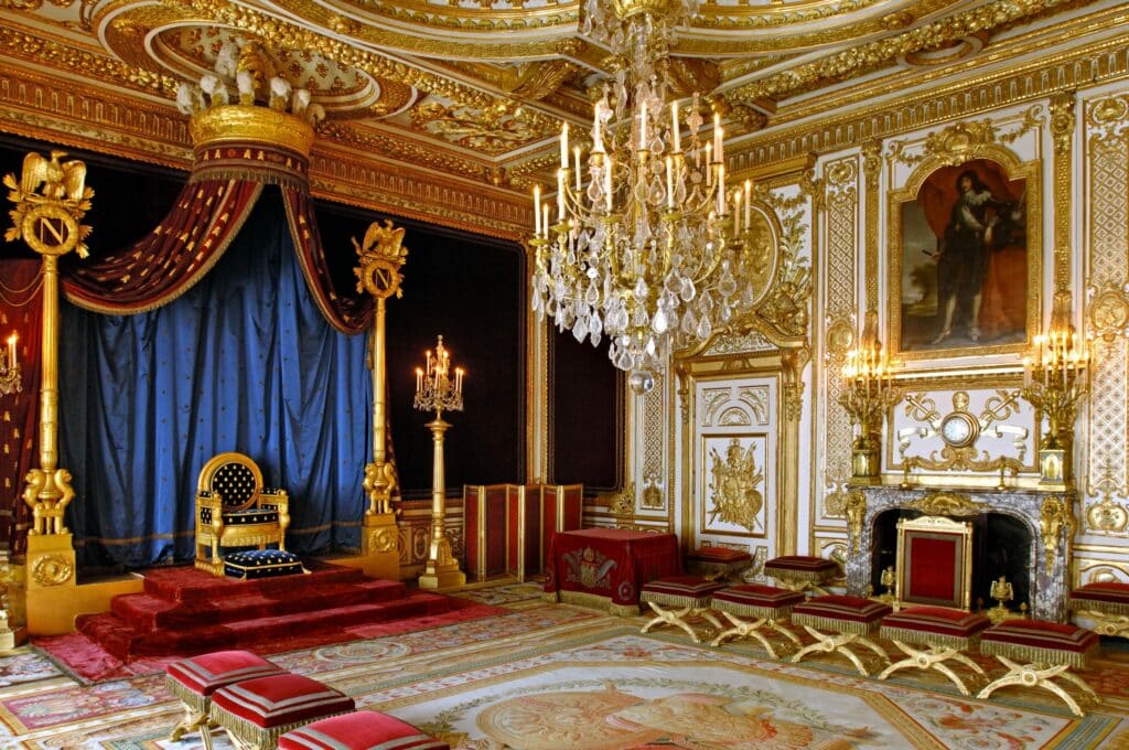 The Napoleon I Throne Room: a good reason to come to the Chateau de Fontainebleau