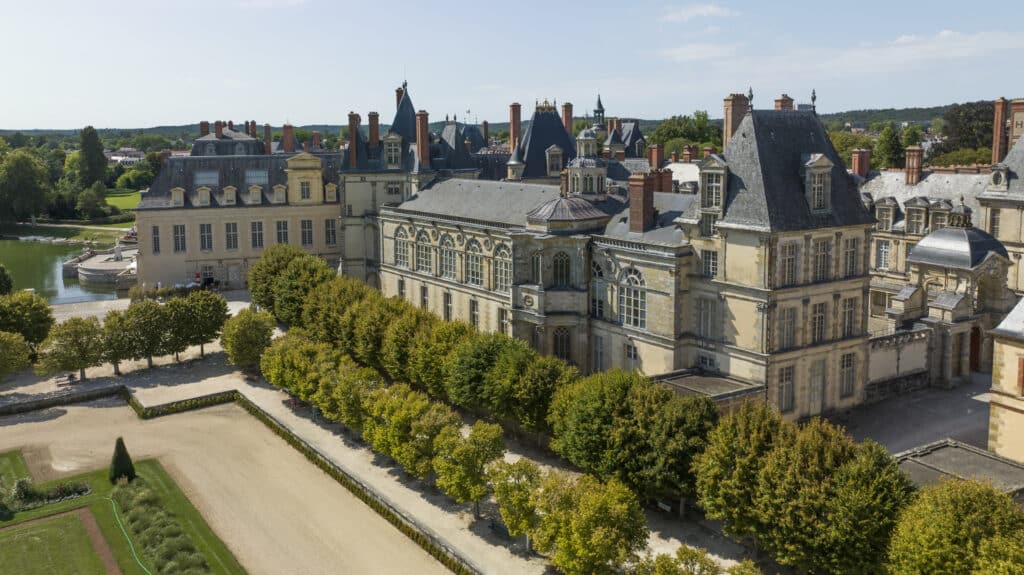 Grand Parterre / porte Dorée / Salle de Bal European heriateg days 2024 / Journées européennes du patrimoine 2024 au chateau de Fontainebleau