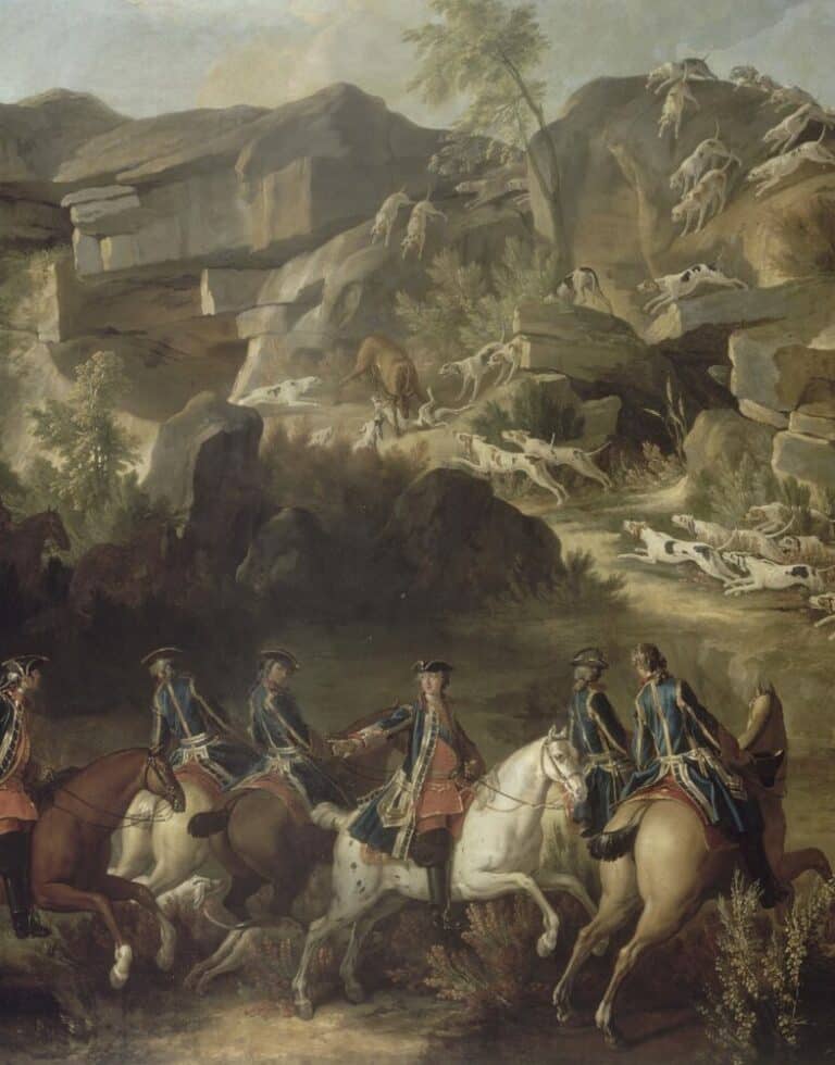 exhibition oudry hungtin painter at the chateau de Fontainebleau